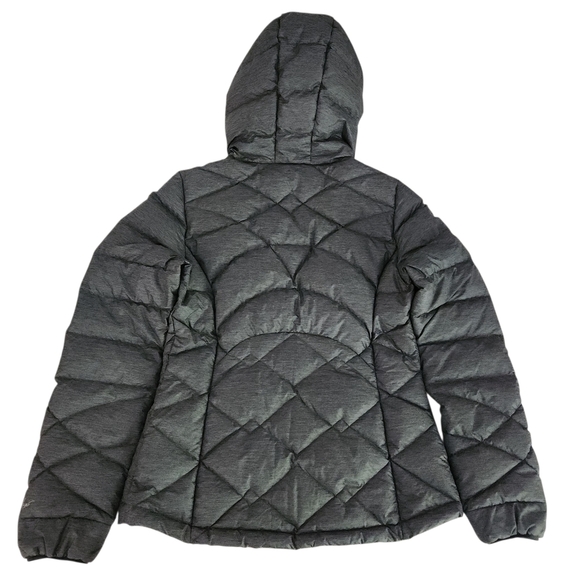 PARADOX packable quilted hooded puffer jacket grey small - Picture 2 of 16